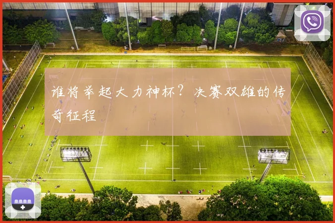 谁将举起大力神杯？决赛双雄的传奇征程